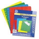Day-Timer Folio ColorLife Slash Pockets