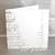 Luxury Wedding Gift Thank you cards - Pack of 6