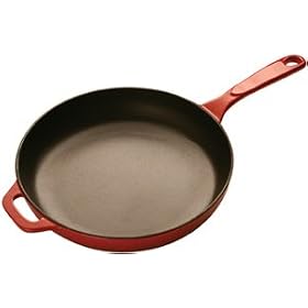 Lodge Enameled Cast-Iron 11-Inch Skillet, Island Spice