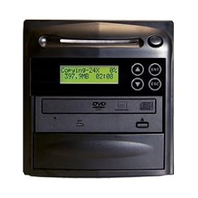 Produplicator 1 BD Burner Blu-Ray Duplicator Machine + Built-In 500GB Hard Disk Drive + USB 2.0 Connection (Standalone Audio Video Copy Tower, Disc Duplication Device)