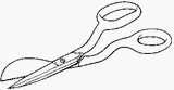Q.E.P./Roberts 10-586 Duckbill Napping Shears