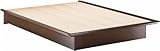 Step One Collection Queen Platform Bed (60) in Chocolate Finish By South Sh ....