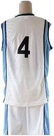 Kuroko No Basket Akashi Seijuro No.4 Basketball Uniforms Cosplay Costume