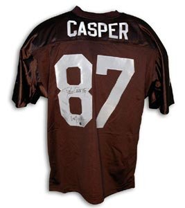 Dave Casper Signed Oakland Raiders Black Throwback Jersey