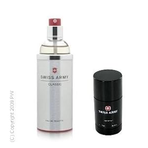 Swiss Army By Swiss Army for Men Gift Set ( 3.4 Oz EDT Spra & 2.5 Oz Diodorant Stick)