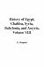 Book History of Egypt, Chaldea, Syria, Babylonia, And Assyria