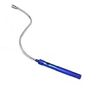 Neiko Professional-Grade 3-in-1 Flex-Shaft Pick-Up Tool - 5 Lb Magnet, Mirror & LED Light