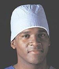 335 PT# 335- Surgeon Caps Tie Back Blue 100/Bx by, Busse Hospital Disposable