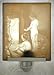 After the Bath Flat Porcelain Lithophane Nightlight