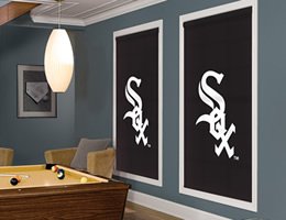 Chicago White Sox MLB Roller Window Shades up to 42'' x 96''