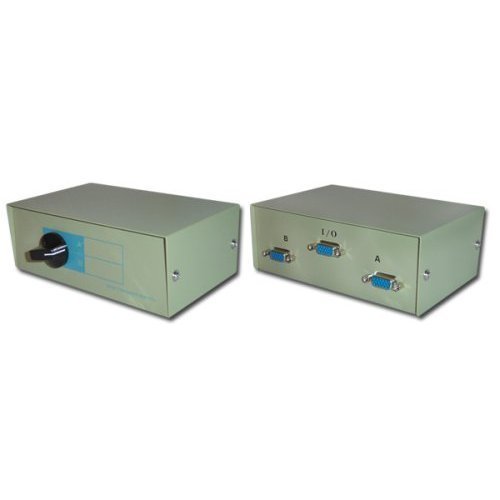 2 Port / Way VGA Monitor Switch Box