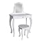 Circo® Kids Vanity Table and Stool - White