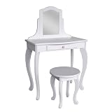 Circo® Kids Vanity Table and Stool - White