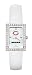 Chicago Bears Ladies Allure Watch White Leather Strap
