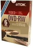 TDK DVD-RW 4X 4.7GB 1 Pack Rewriteable DVD