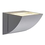 Wandleuchte SHELL WL-2 150W silbergrau