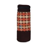 Retro Bottle Holder - Apricot/Chocolate