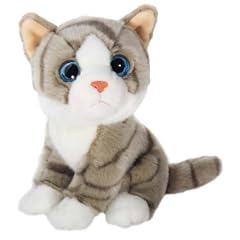 Wild Republic 88809 - Wild Watcher Katze�Tiger Kuscheltier aus Pl�sch- Neuheit, grau 18�cm