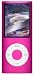 2GB Pink 4th Generation MP3 Player MP4 Player