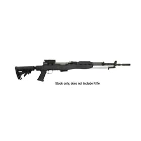 Tapco, Inc. T6 Black 6 Position SKS - Grips Pads Stocks by SKS Accessories