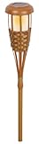 Paradise Lighting GL23922 Solar-Powered LED Bamboo-Finish Torch Light