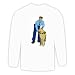 Long Sleeve T-shirt with man, training, human, body, individuals, individual, law, persons, shepherd, humans, police, german, people, person