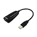 UNITEK Y-3461 USB 3.0 auf RJ45 10/100/1000 Gigabit Ethernet LAN Network Adapter für Android Tablets; und Ultrabooks, Windows, Linux, Mac, LED-Anzeige