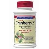 Cranberry (Super Cranberry 2) 60 vegicaps from Nature's Answer