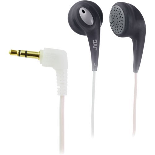 JVC HAF120B Gumy Headphone (Black)