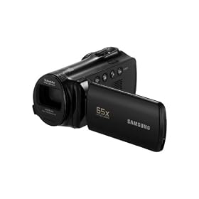 Samsung F50 SD Camcorder (65x Intellizoom, 2.7inch LCD) - Black