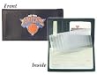 New York Knicks Embroidered Leather Checkbook Cover - BASKETBALL Sports Merchandise