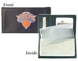 New York Knicks Embroidered Leather Checkbook Cover