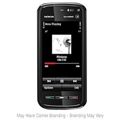 Nokia 5800 XpressMusic Unlocked Phone with U.S. 3G,  GPS with Free Voice Navigation, Wi-Fi, and 8 GB MicroSD Card--U.S. Version with Warranty (Black)