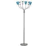 NFL Carolina Panthers 6-Arm Lamp