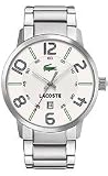 Lacoste Sportswear Collection Barcelona Steel Bracelet White Dial Men's watch #2010494