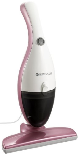 CCP 【SWEEPLUS】 サイクロン式ハンディ&スティッククリーナー ホワイトピンク CT-AC37-WP