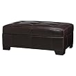 Storage Ottoman - Chocolate