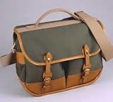Billingham Eventer Sage Canvas/Tan Leather Trim