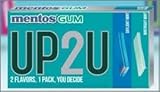 IMAGE OF Mentos Sugarfree Gum Up 2 U 12 pack - Daylight Mint and Mintnight Mint