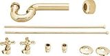 World Imports Belle Foret NLS01CP Lavatory Angle Supply Kit, Chrome