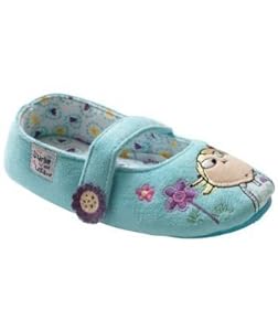Charlie & Lola Girls Slippers Plush Shoes Kid Sz 5