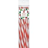 Christmas Candy Striped Straws, 24ct