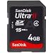4GB SDHC-SD-Karte Sandisk Ultra