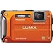 Panasonic Lumix DMC-TS4 12.1 Megapixel Compact Camera - Orange (DMC-TS4D) -