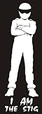 I AM THE STIG Die cut decal