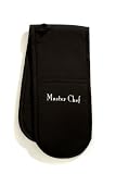 MASTER CHEF EMB.DBLE OVEN GLOVES