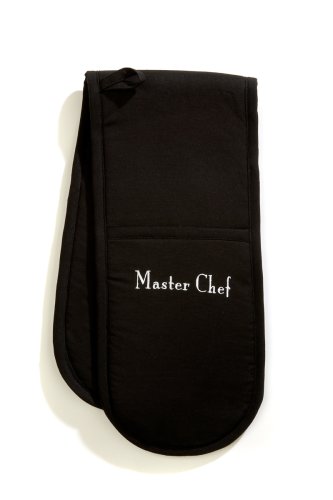 MASTER CHEF EMB.DBLE OVEN GLOVES