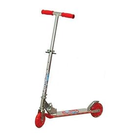 Red Flashing Storm Folding Scooter (SV5048)