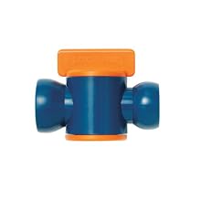 Loc-Line Acetal Copolymer Hose Fitting, In-Line Valve