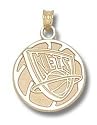 New Jersey Nets Basketball 3/4" Charm/Pendant